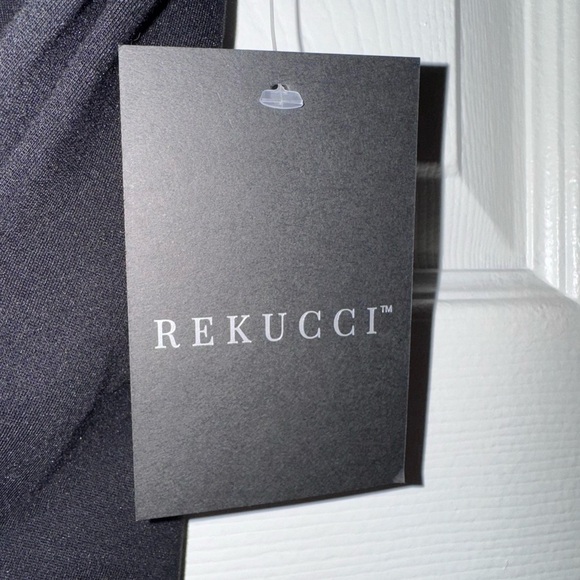 Rekucci Black pants with secret tummy control. Size 6P NWT - Picture 11 of 16